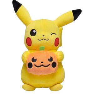 Pokemon Pikachu Halloween Seasonal Plush, 8-Inch Plush Toy